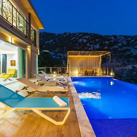 빌라 La Celine- Xlarge Complete Privacy In Nature, Pool With Wonderful View 칼칸